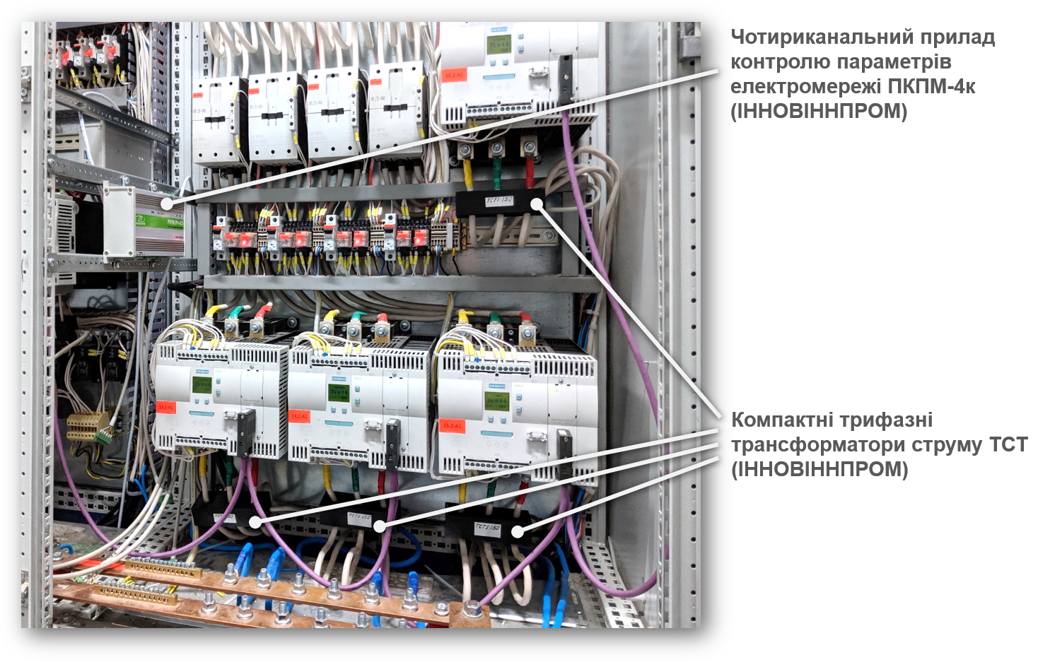  Вимірювальні трансформатори трифазні серії ТСТ